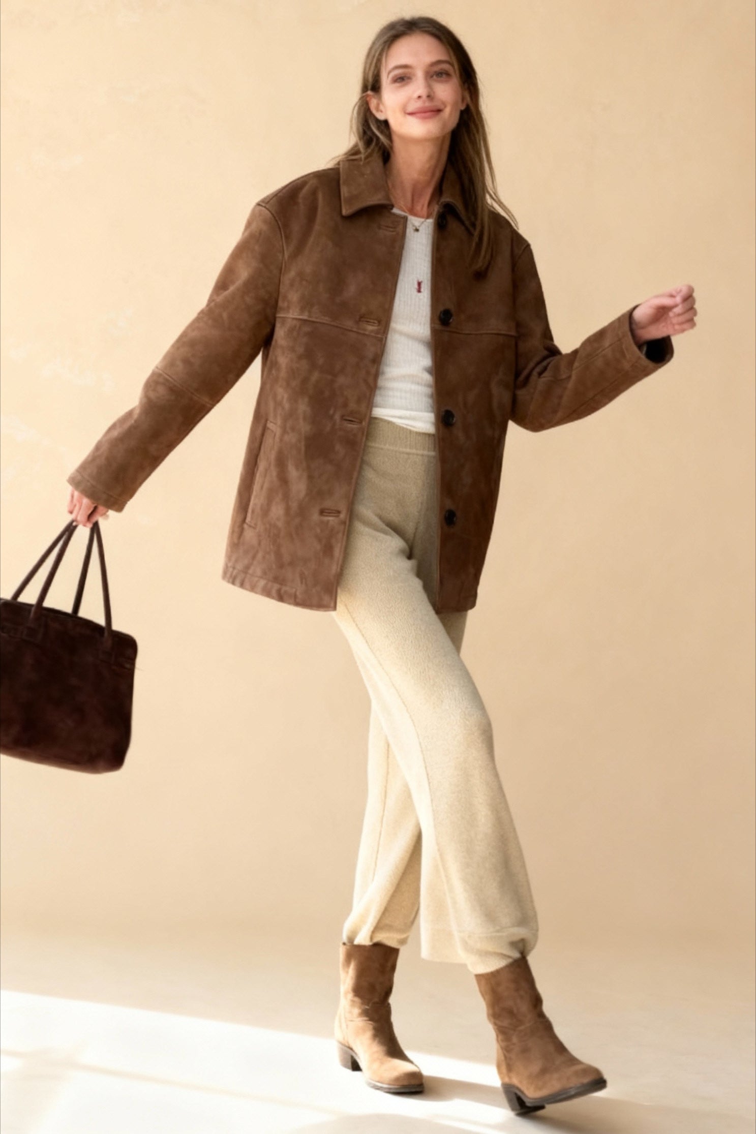 Fashion Casual Solid Stylish Elegant Long Sleeve Jacket