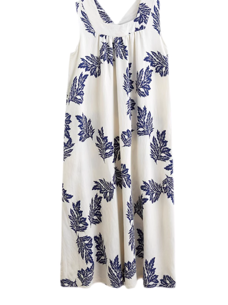 Sleeveless Tiered Comfy A-Line Dress - Fashionpara