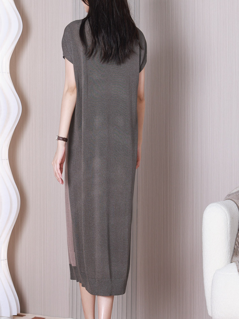 Coming Back Soon V-neck Midi Dress - Fashionpara