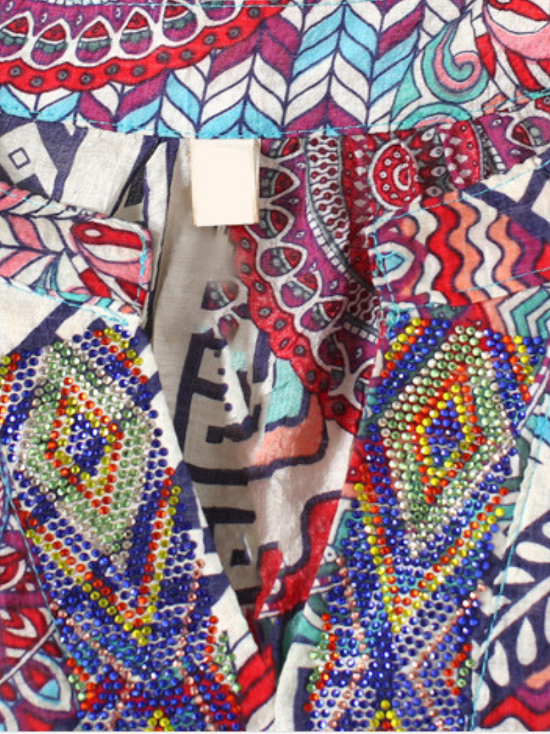 Is My Dreamy Printing Short-Sleeved Tops - Fashionpara