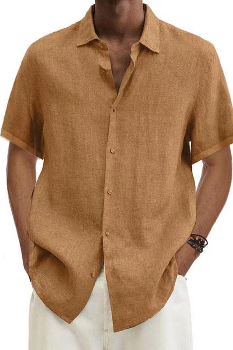 Uniqshe Summer Linen Regular fit Shirt