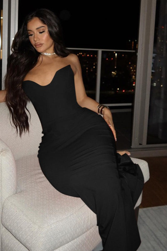 Strapless Bodycon Party Dress