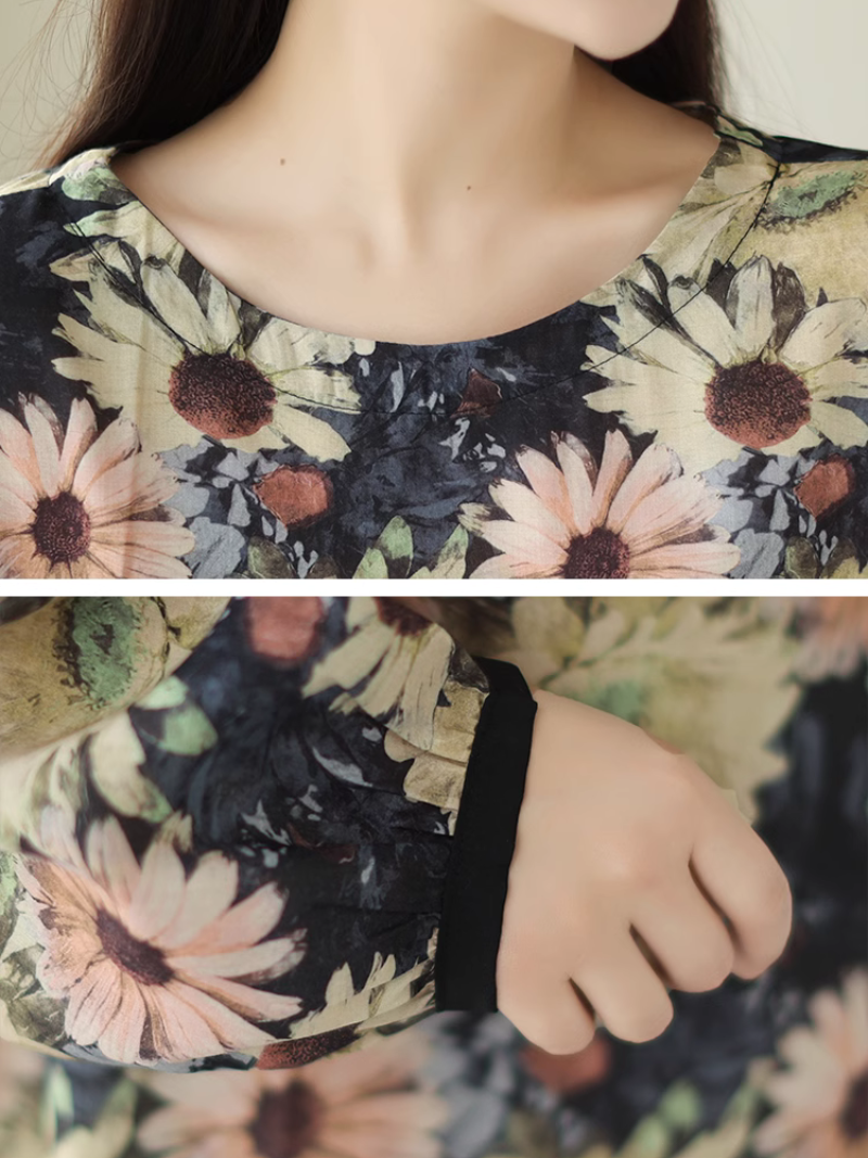Look At the SKy Cool Flower Tops - Fashionpara