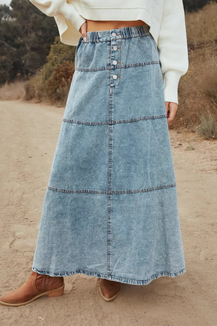 Patchwork Denim Jeans