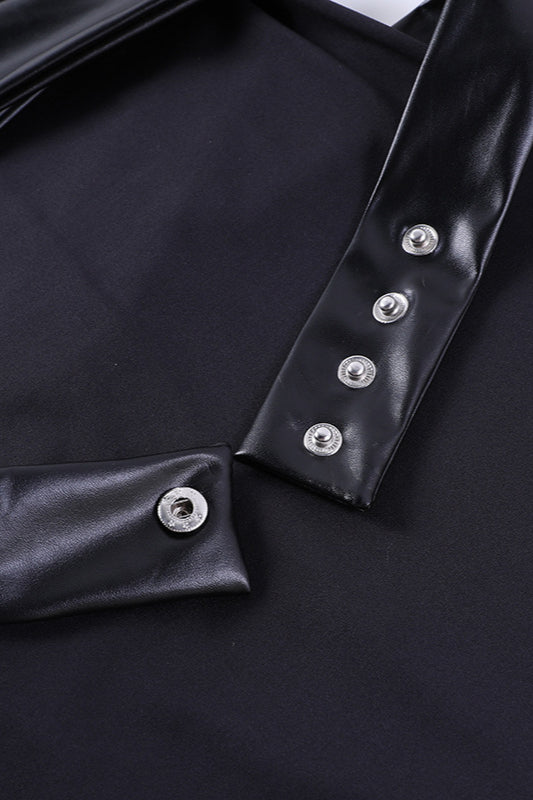 Slim Fit Mini Gothic Dress