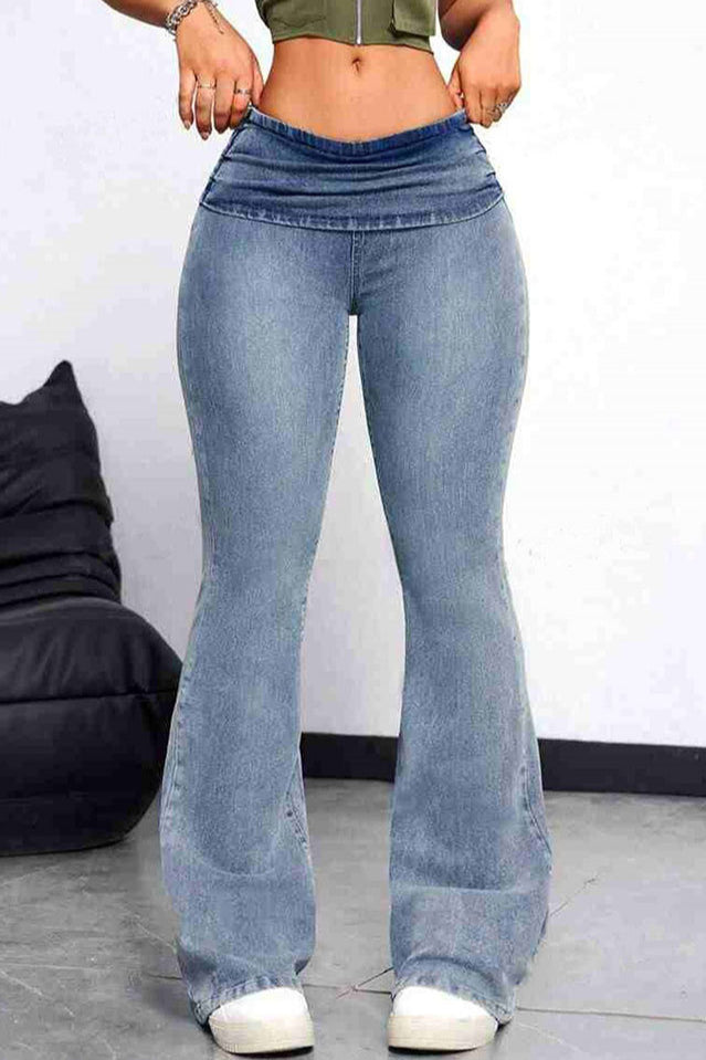 Sexy Body Shaping Flare Jeans