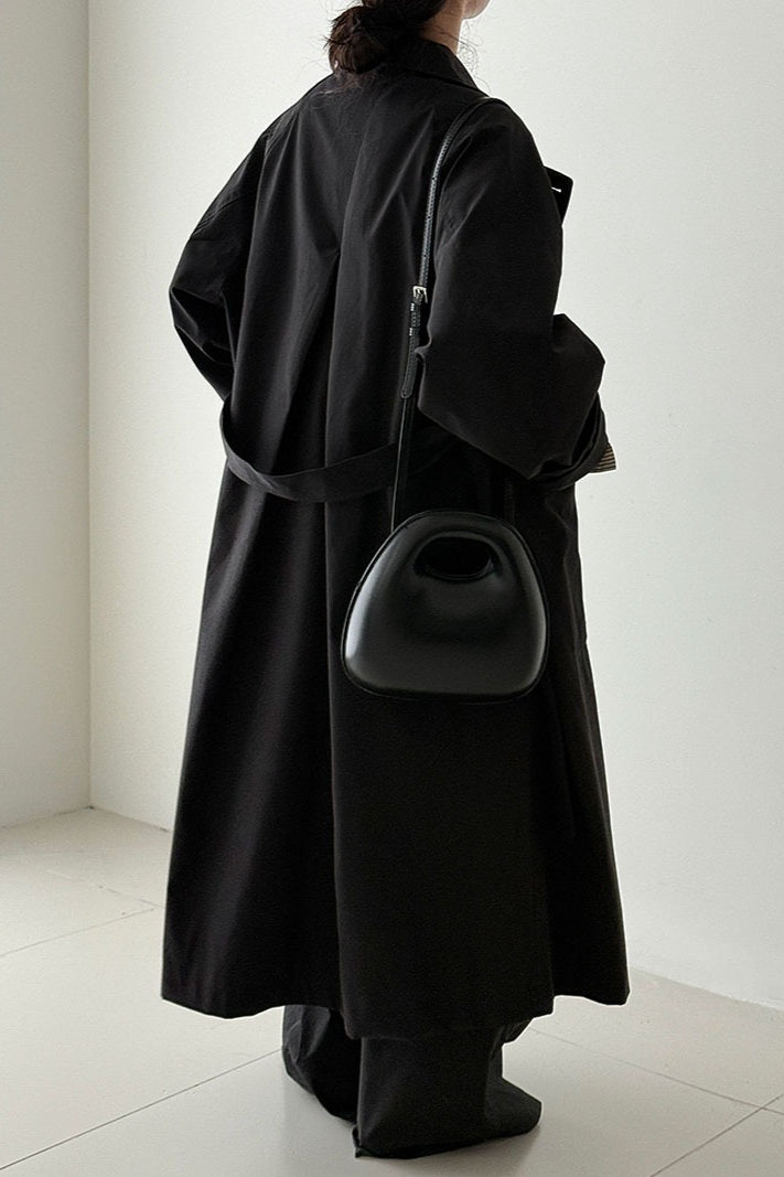 Luxi Vintage Loose Overcoat with Large Pockets for Style