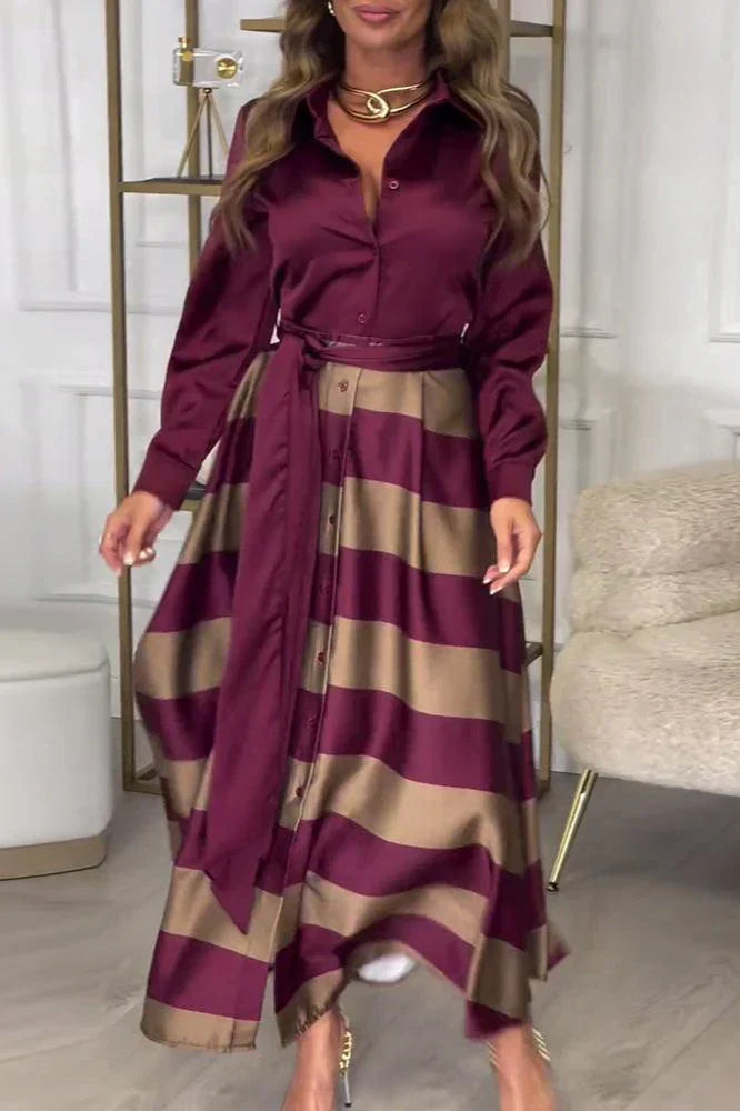 Lace Off Shoulder Backless Long Sleeve Maxi Dress - View 3