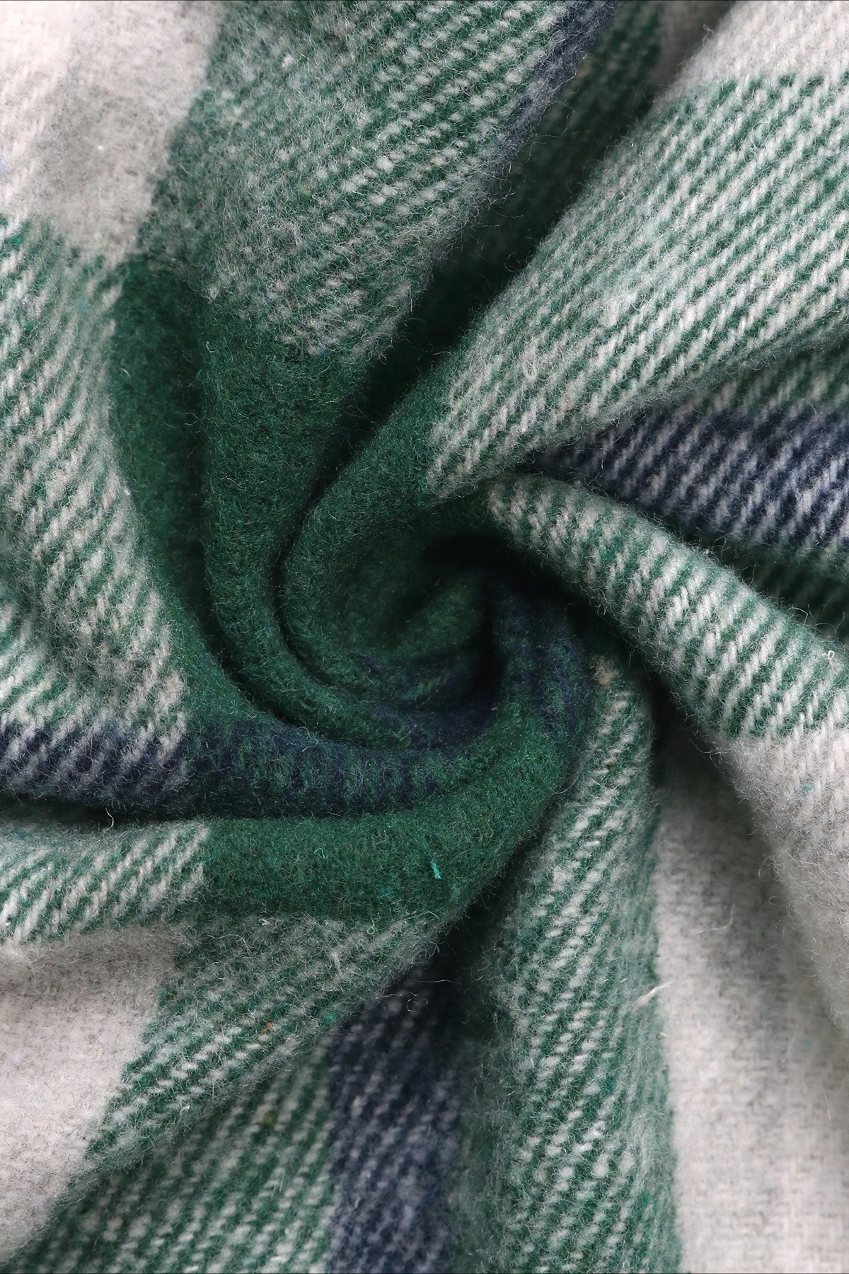 Vintage Plaid Woolen Jacket