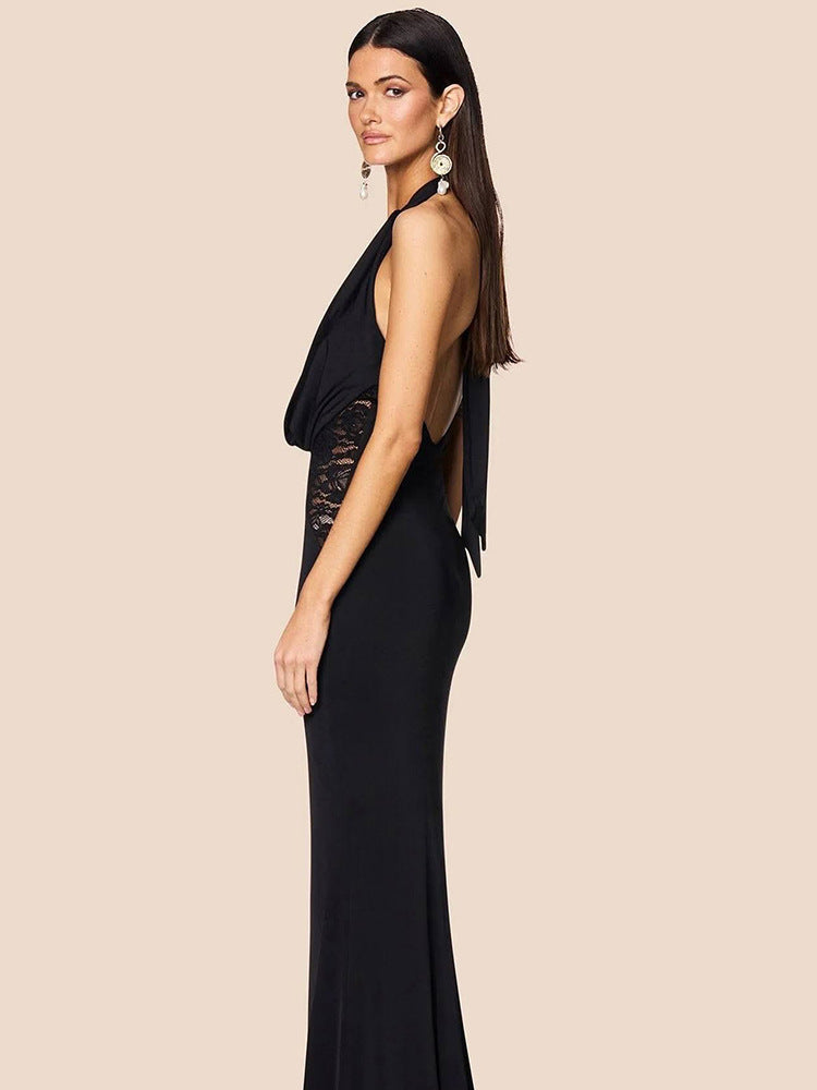 Alma Maxi Dress - Black