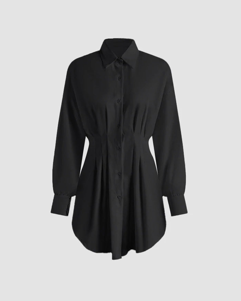 Escapism Shirt Dress - Fashionpara