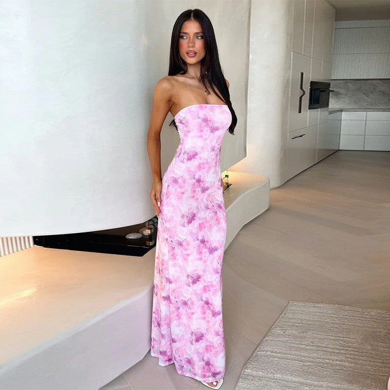 Pires Maxi Dress - Pink