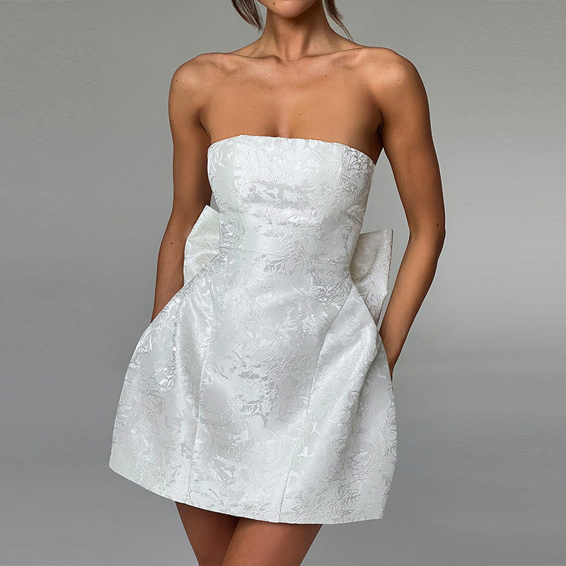 Antalya Mini Dress-White