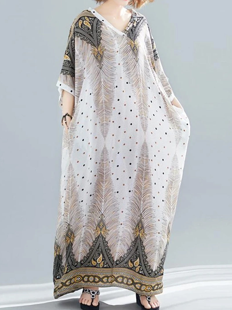 Good Living Kaftan Dress - Fashionpara