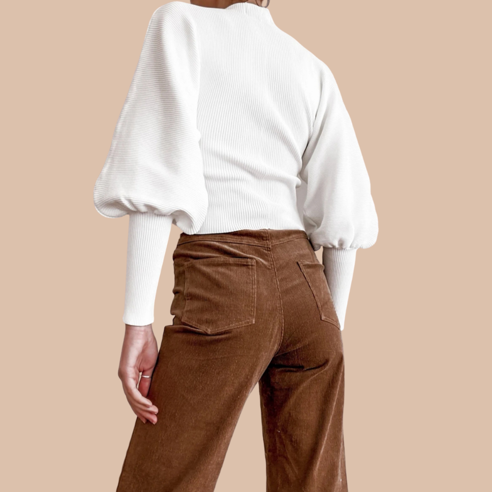 Orro Shop Mickaela Knit Turtleneck Sweater for Elegance