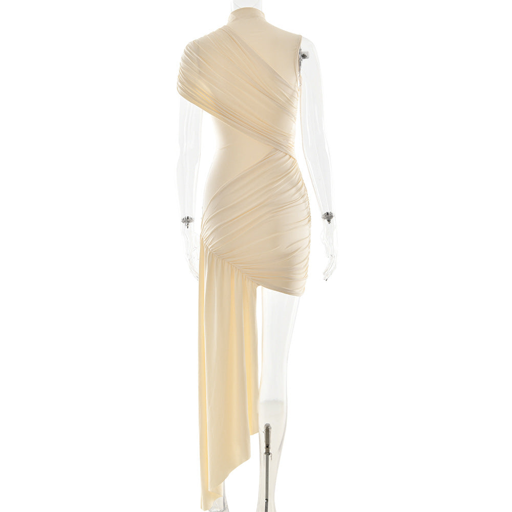 Gema Mini Dress - Beige
