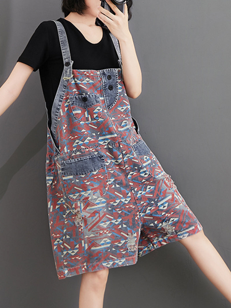Gatina Details Romper Overall Dungarees - Fashionpara