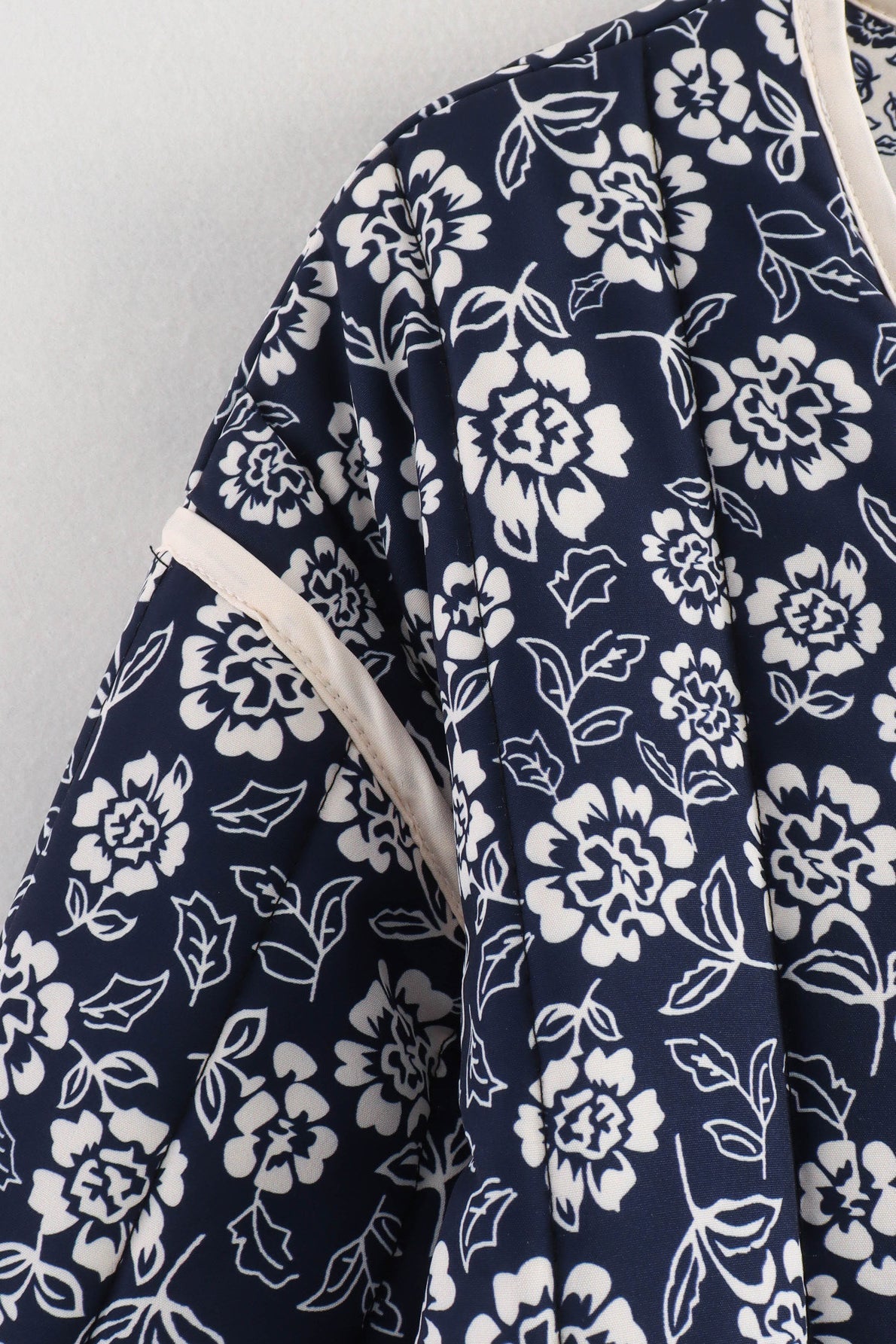 Reversible Padded Coat with Elegant Trim by PrincessAce