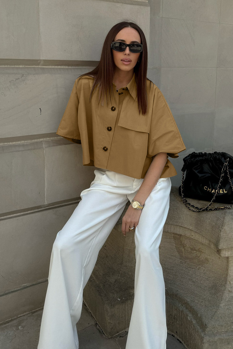 Loose Fit Casual Commuter Blouse