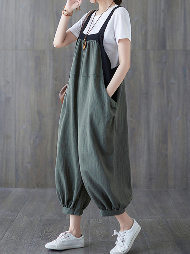 Sound Of Rain Overall Dungarees - Fashionpara
