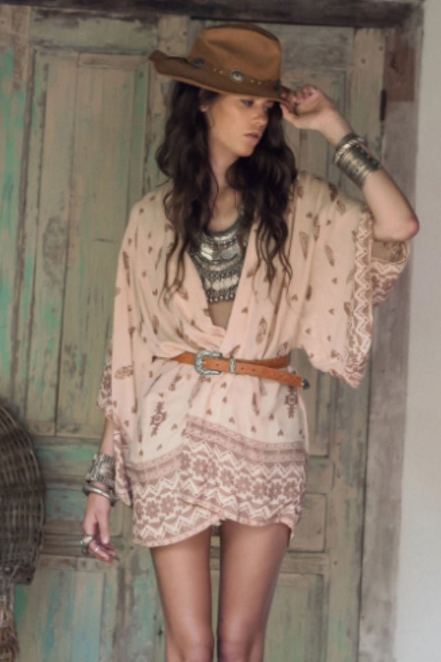 Cow Print Chiffon Bikini Cardigan for Stylish Summer Wear