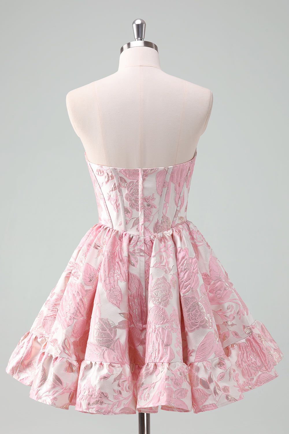 Blue Corset A Line Sweetheart Homecoming Dress - Fashionpara