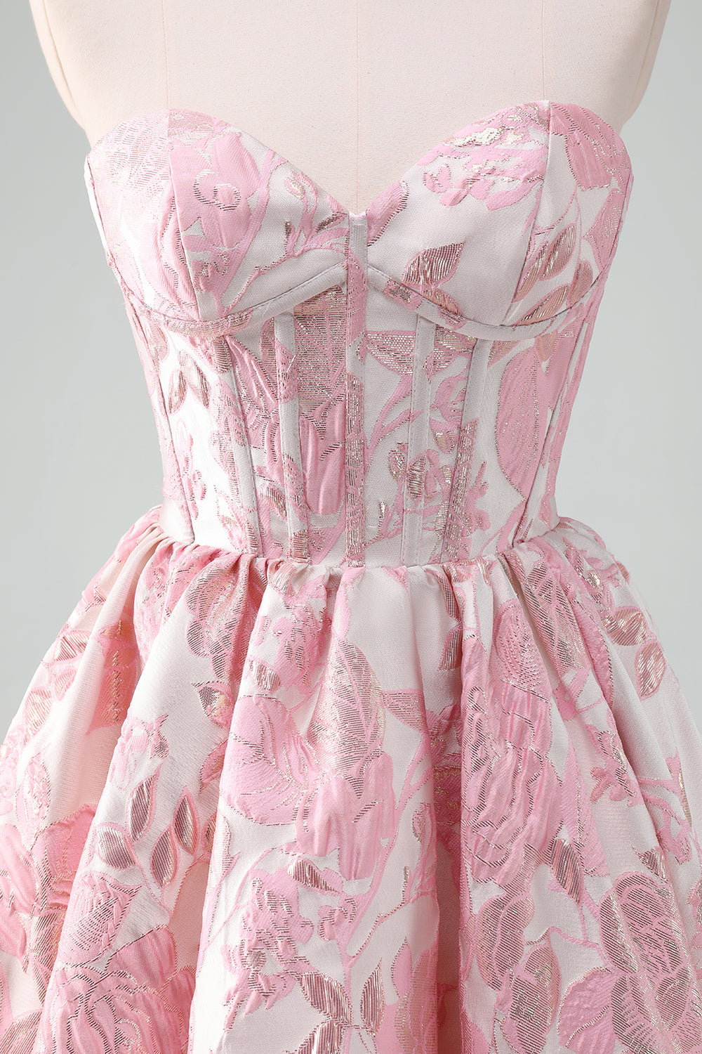 Blue Corset A Line Sweetheart Homecoming Dress - Fashionpara
