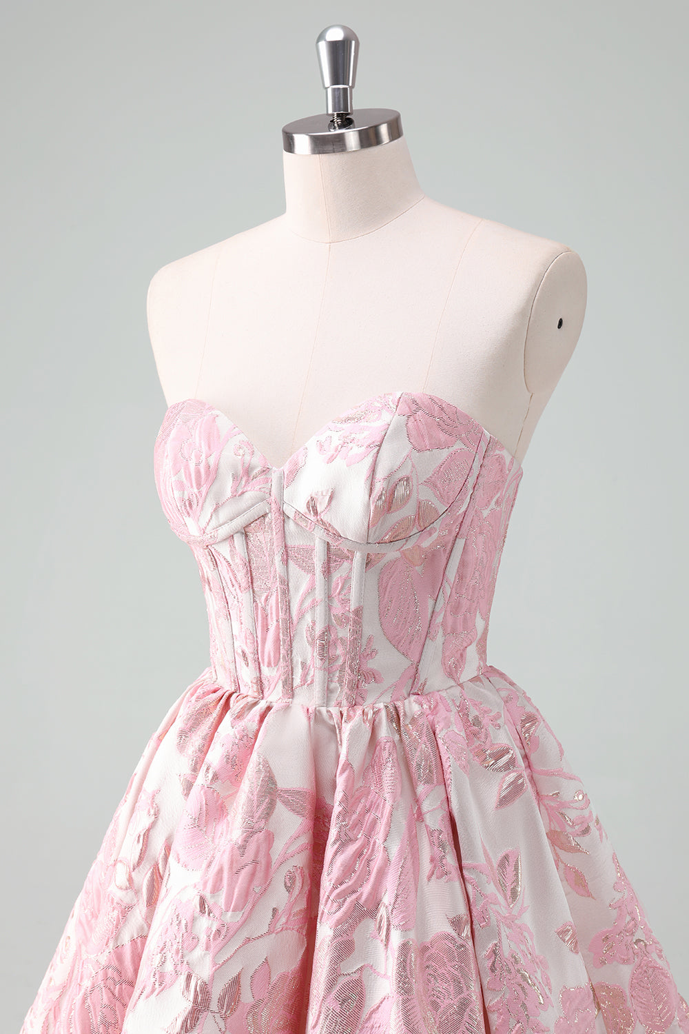 Blue Corset A Line Sweetheart Homecoming Dress - Fashionpara