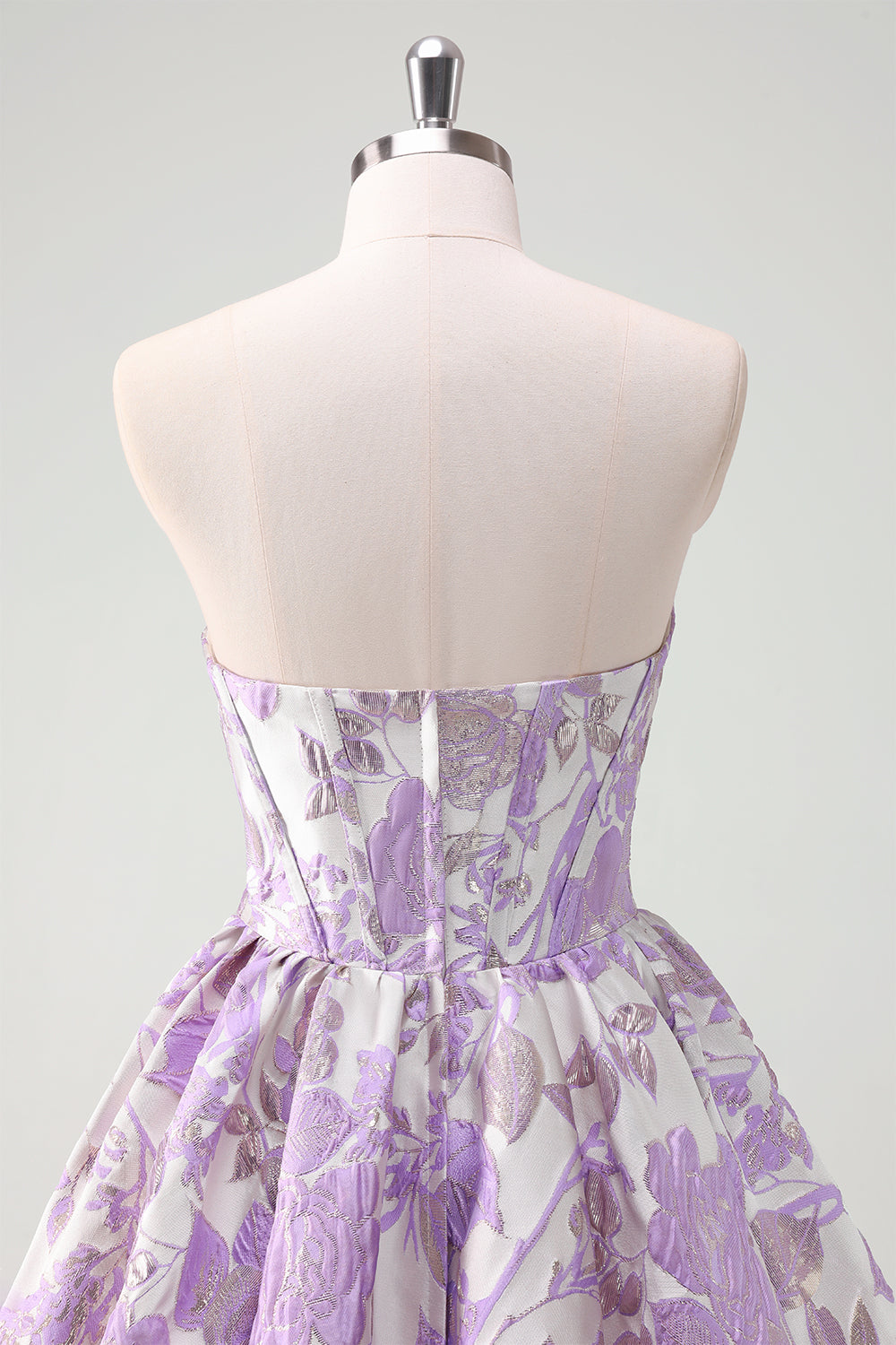 Blue Corset A Line Sweetheart Homecoming Dress - Fashionpara