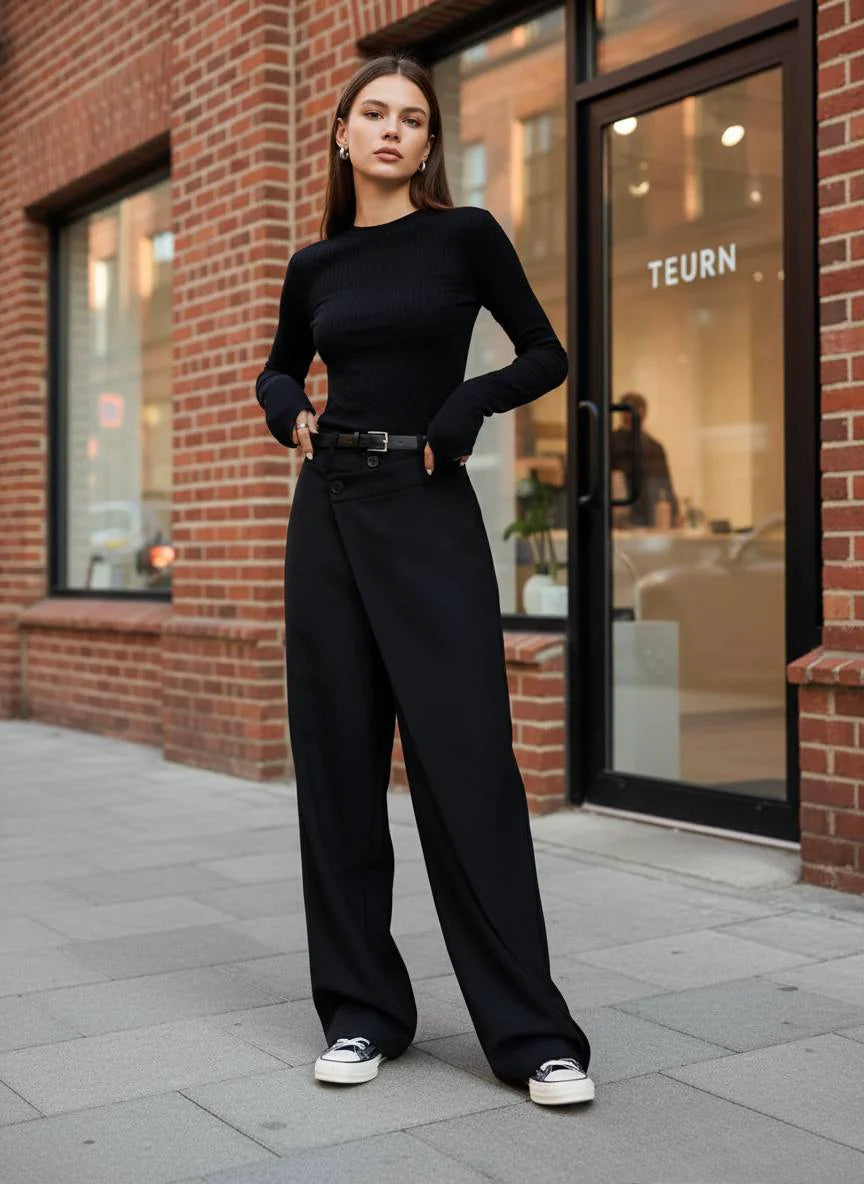 Aesthetic Y2K High Waist Pants