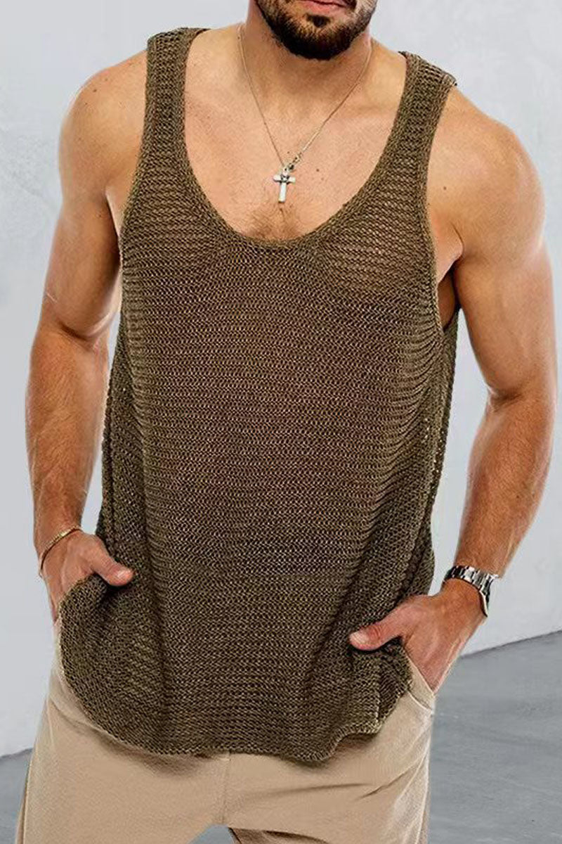 Men's Sleeveless Sports Vest - Fashionpara