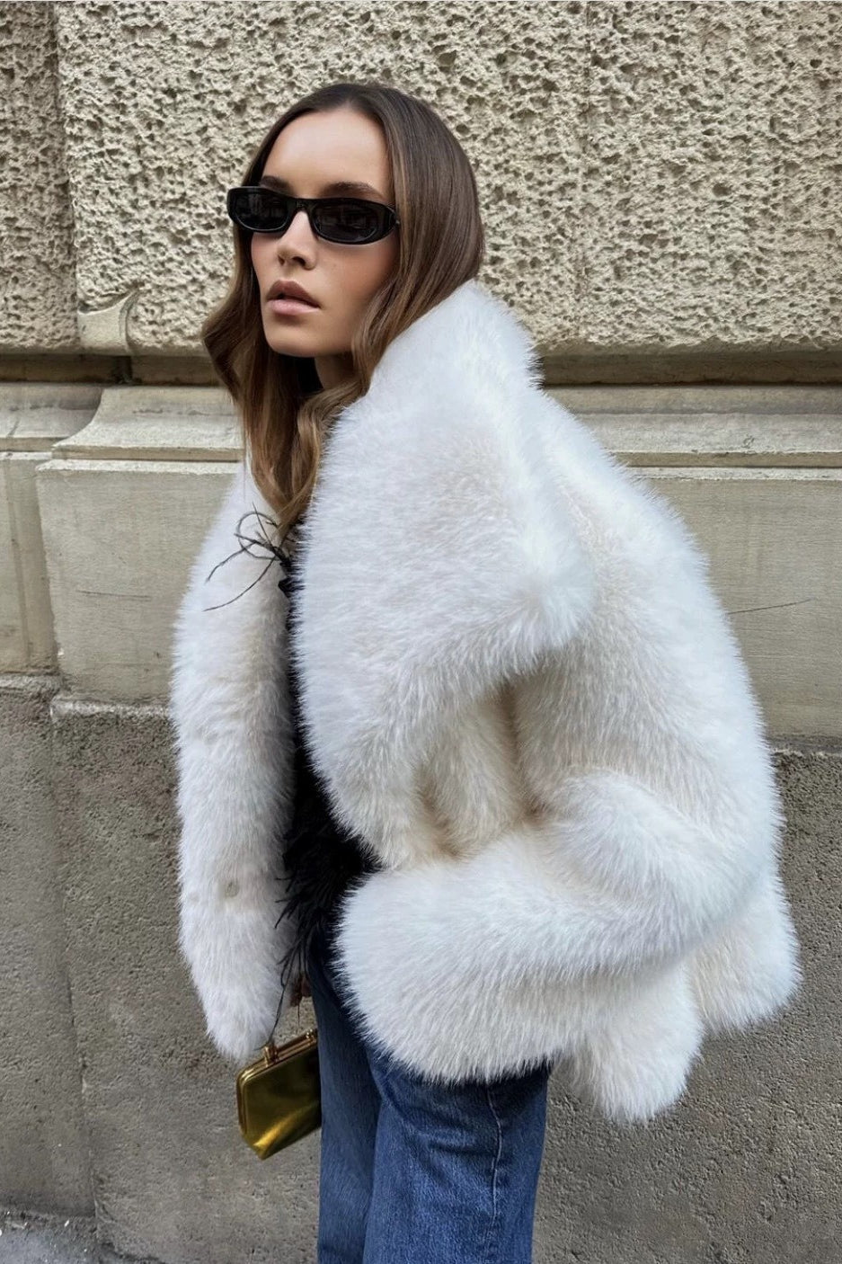 Thickened Faux Fur Winter Coat 3