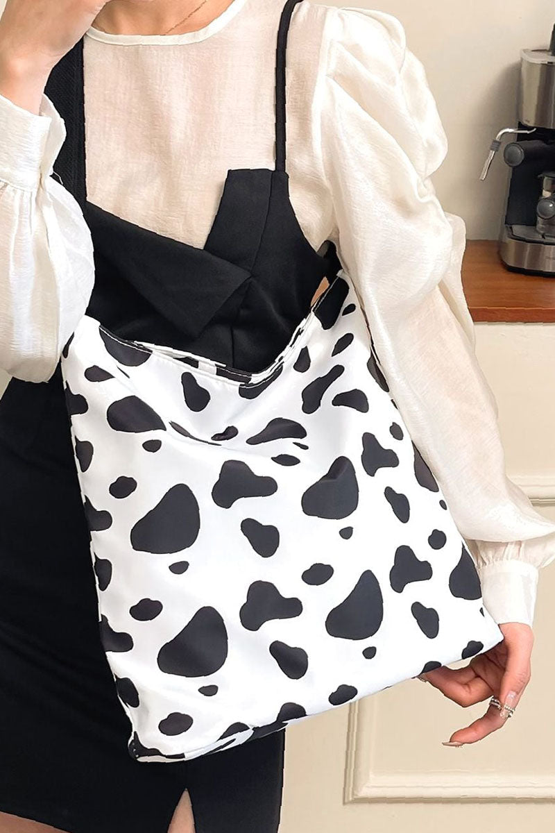 Cow Print Crossbody Bag - Fashionpara