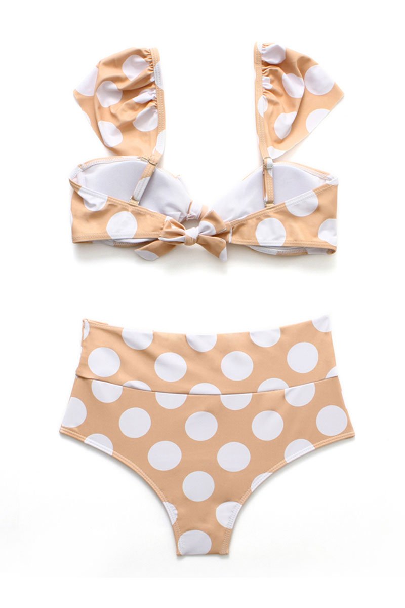 Florcoo Polka Dot Bikini Swimwear