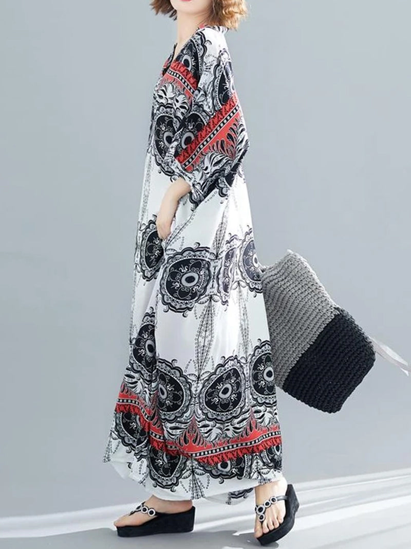 Else To Give Kaftan Dress - Fashionpara