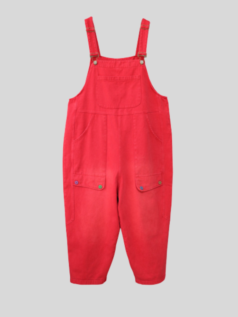 WallFlower Womens's Denim High Waist Overalls - Fashionpara