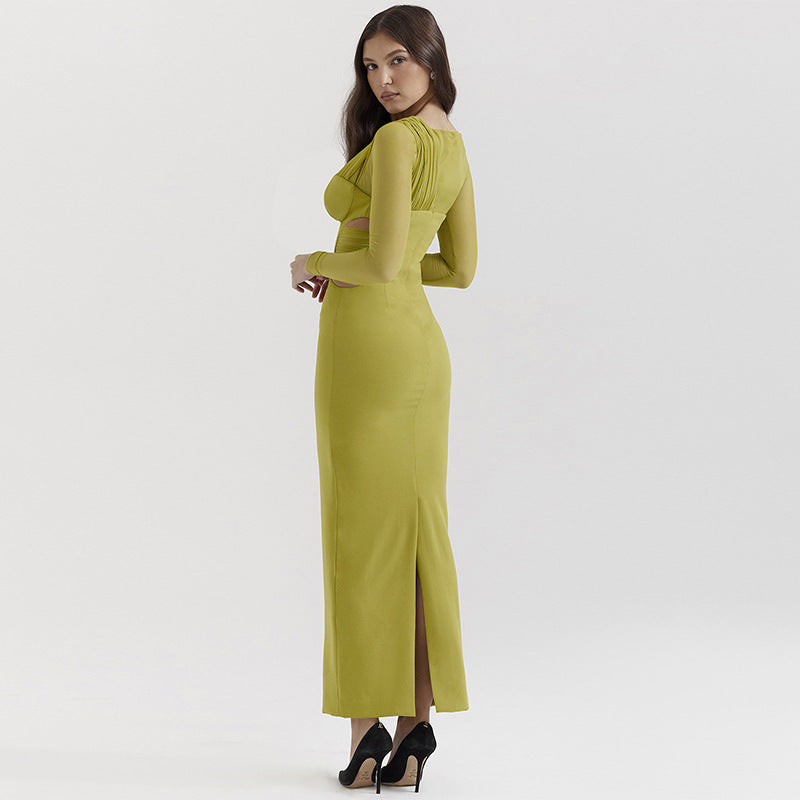 Davina Midi Dress - Green