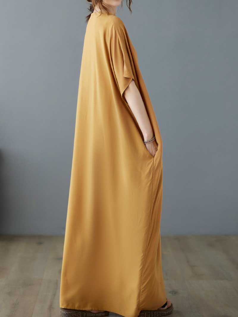 Whisper In Sky Kaftan Dress - Fashionpara