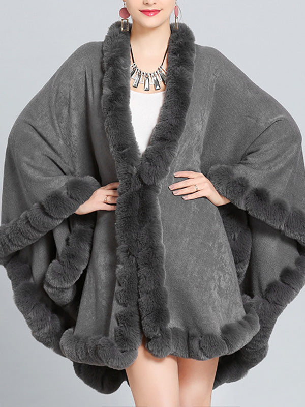 Fine Fancy Poncho Plus Size Cape Cardigan 3