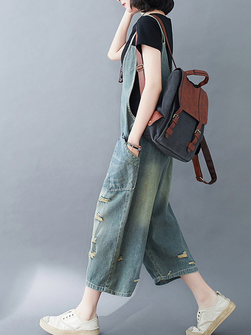 Beachwood Romper Overall Dungarees - Fashionpara