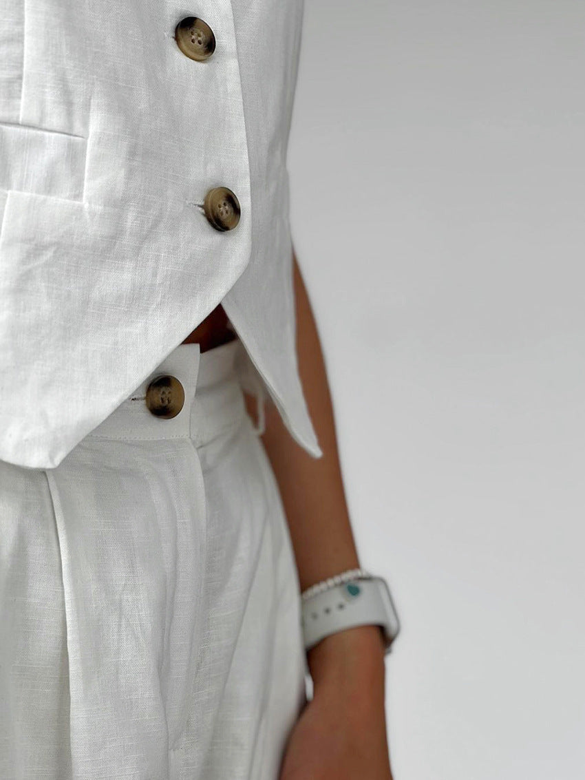 April Co-ord - White