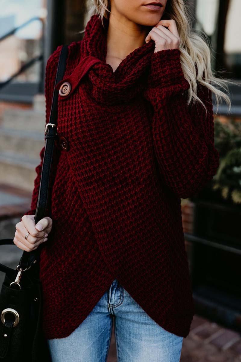 Florcoo Irregular Winter Shawl Coat(6 Colors)