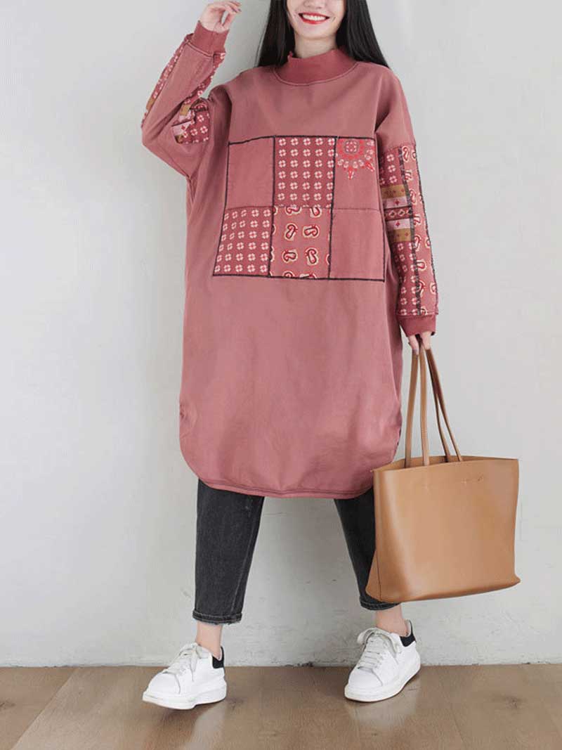 Remember Me Alway Turtleneck Pullover Sweater Midi Dress 9