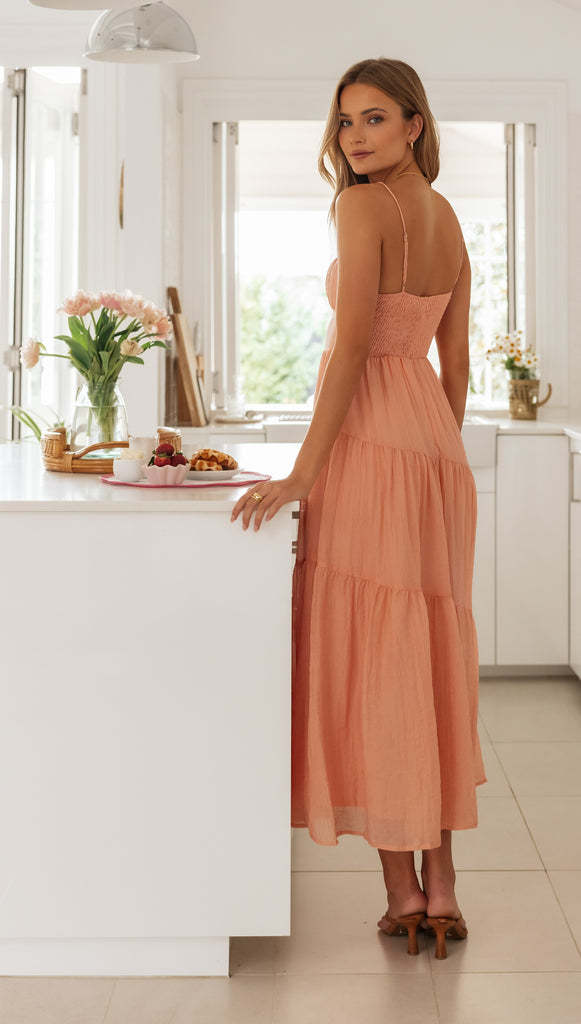 Miana Dress - Orange