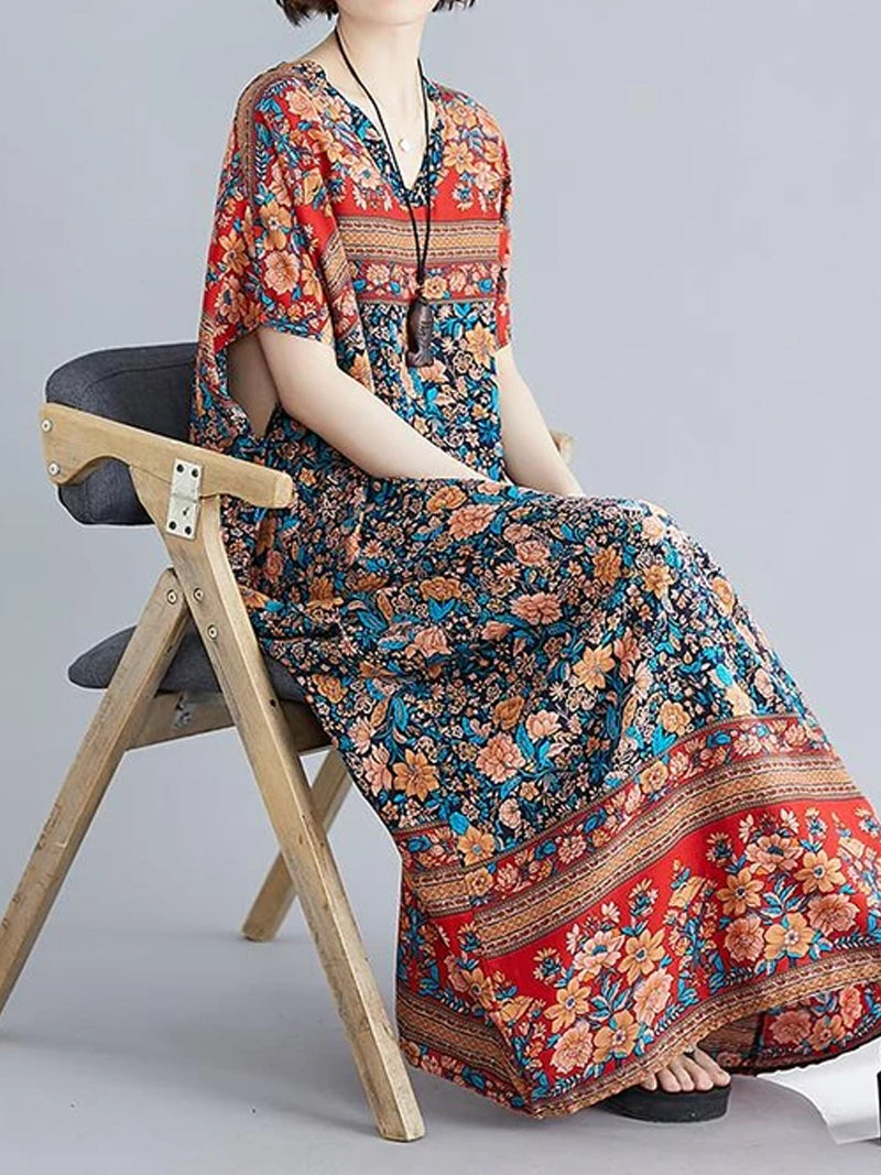 Comes Once To Set Kaftan Dress - Fashionpara