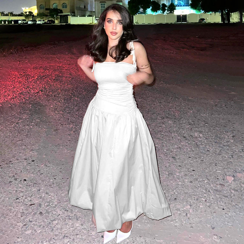 Katlene Dress - White