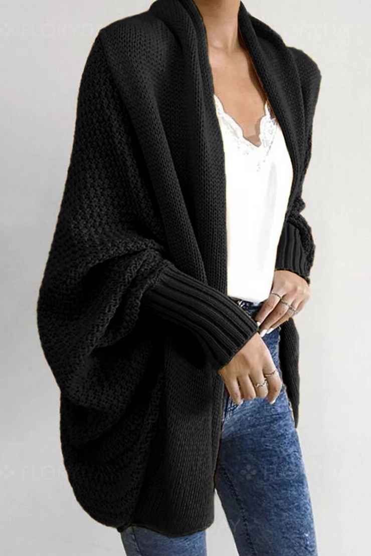Florcoo Chic Batwing Sleeve Sweater Cardigan in 4 Colors