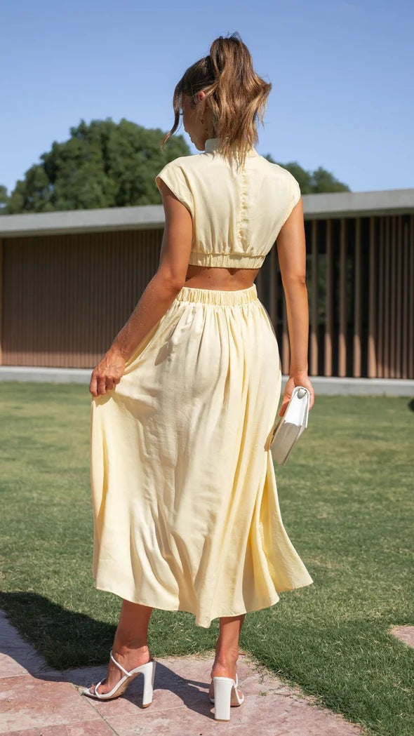 Duchess Dress- Yellow