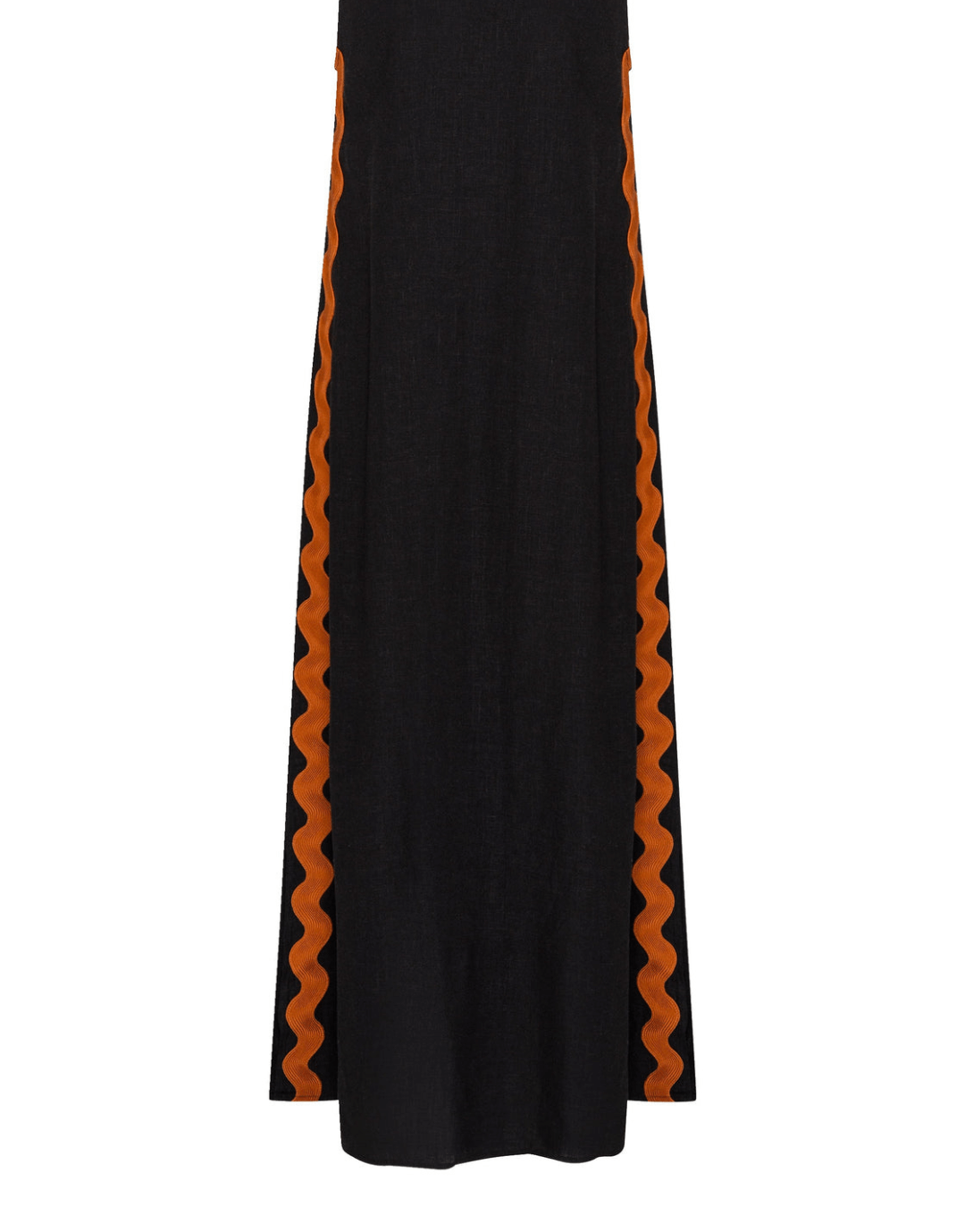 Washed Black Maxi Dress - Fashionpara