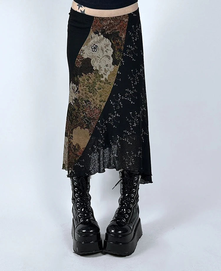 Mesh Festive Informal Skirt - Fashionpara